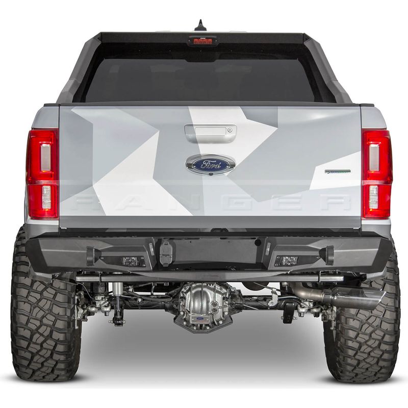 Addictive Desert Designs 19 - 22 Ford Ranger Stealth Fighter Rear Bump ...