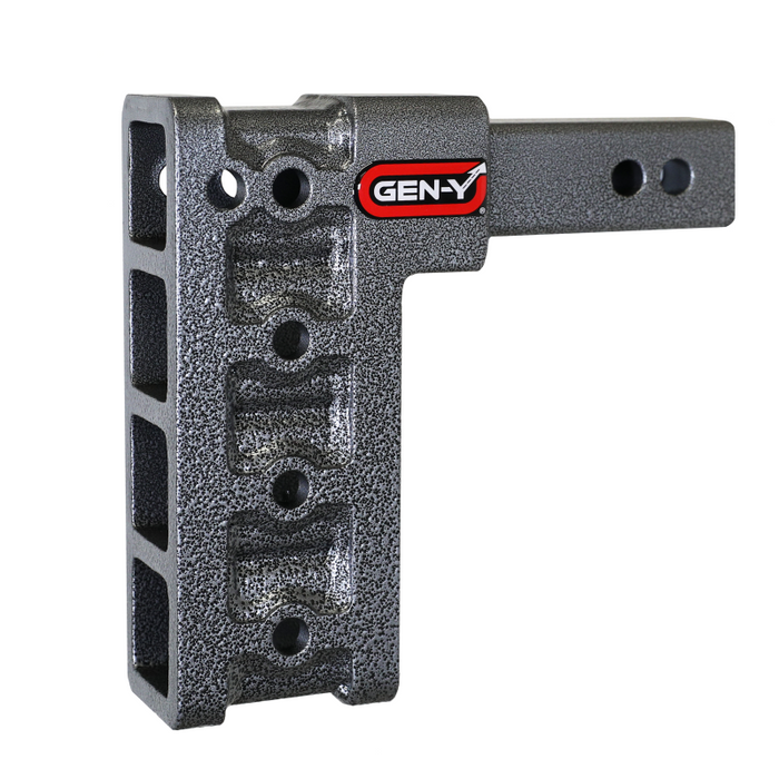 Gen-Y MEGA-DUTY 2" Shank 7.5" Drop 2K TW 16K Hitch Only Model GH-504