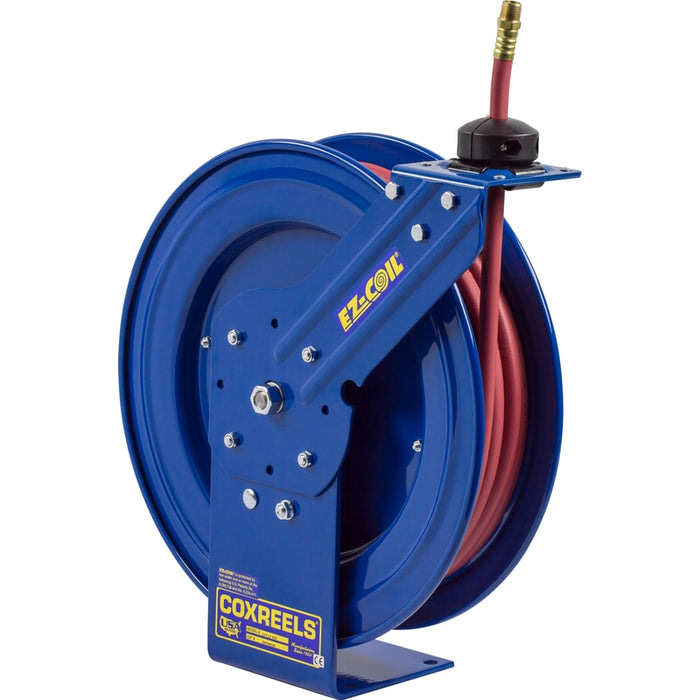 Coxreels EZ-P Series Safety System Performance Spring Driven Hose Reel 3/8 in. x 30 ft. - Hose Included 300 PSI Model EZ-P-LP-330