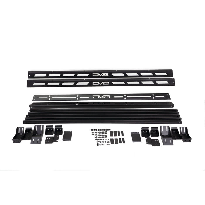DV8 Offroad 2007-2018 Jeep Wrangler JKU 4-Door Short Roof Rack Model RRJK-04