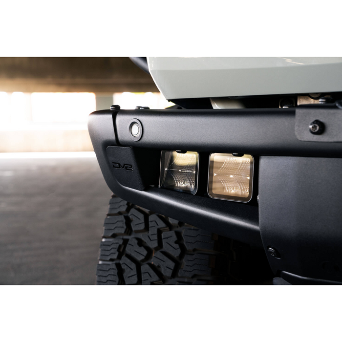 DV8 Offroad 2021-2026 Ford Bronco Factory Bumper Pocket Light Mount Model LBBR-05