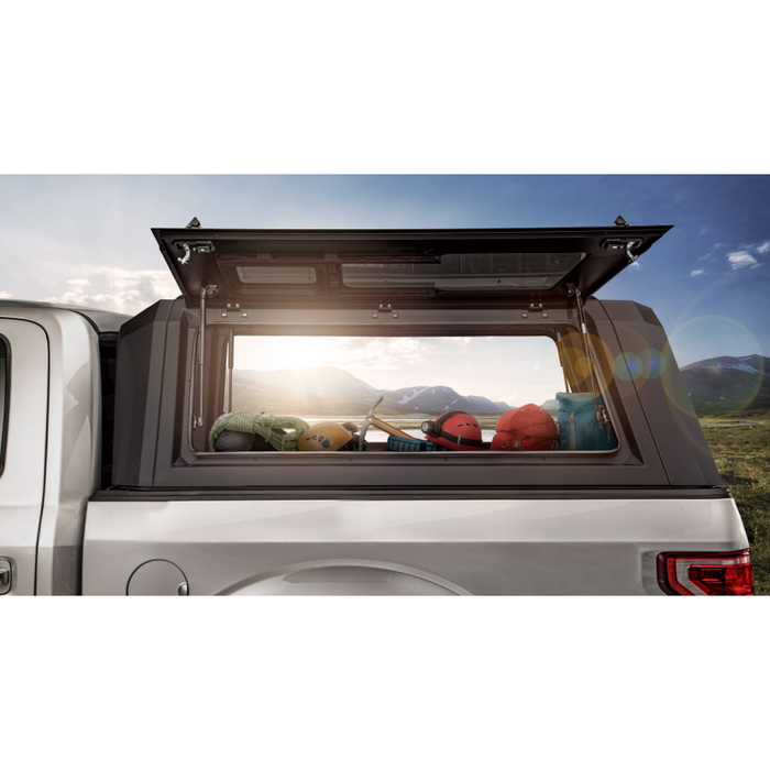 SmartCap Matte Black Truck Bed Cap EVOa Adventure Series w/ Vertical Locks Model EA1312-MB