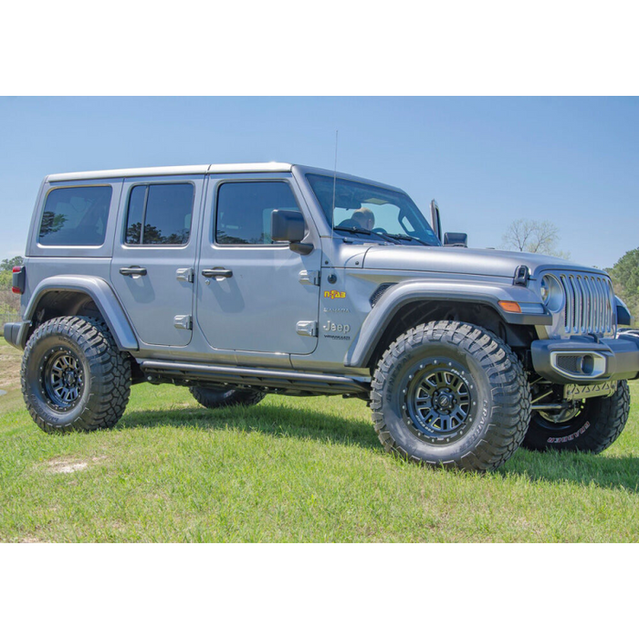 N-Fab RKR Rails For Select 20-24 Gladiator JT 4Dr Textured Black Model J194TRKR