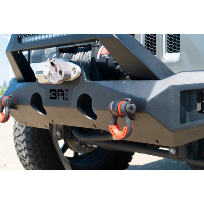 Body Armor 4x4 2007-2024 Jeep Wrangler Jk/Jl & Gladiator Jt Orion Mid-Width Front Bumper Model JP-19536