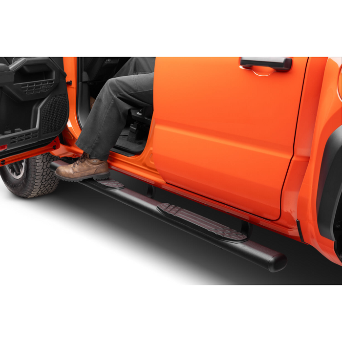 Go Rhino 4" 1000 Series Step Nerf Bars with Mounting Bracket Kit Model 104443280T