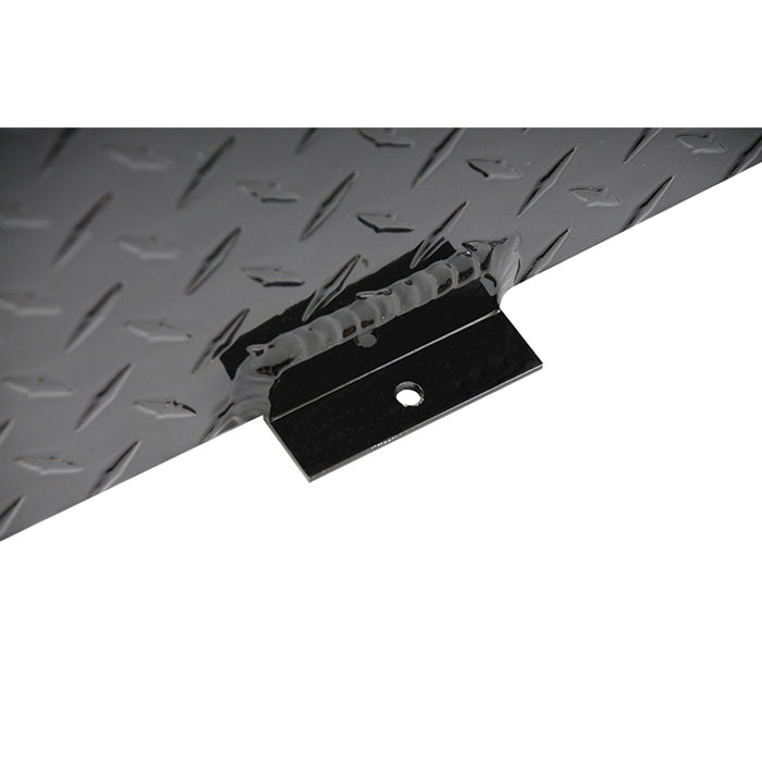 Dee Zee 92-Gal Gloss Black Aluminum L-Shaped Auxiliary Tank Model DZ92747XB