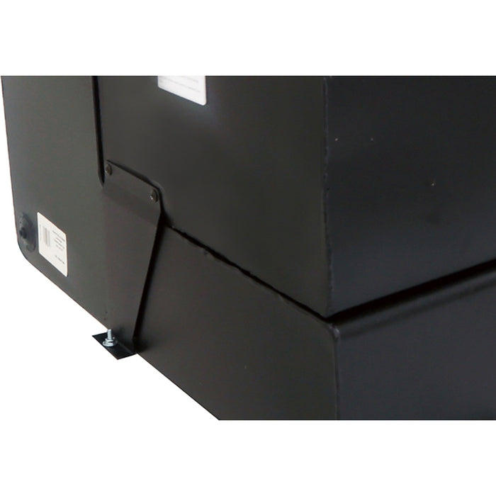 Dee Zee 92-Gal Steel Black Toolbox Combo Auxiliary Transfer Tank Model DZ92647XSB