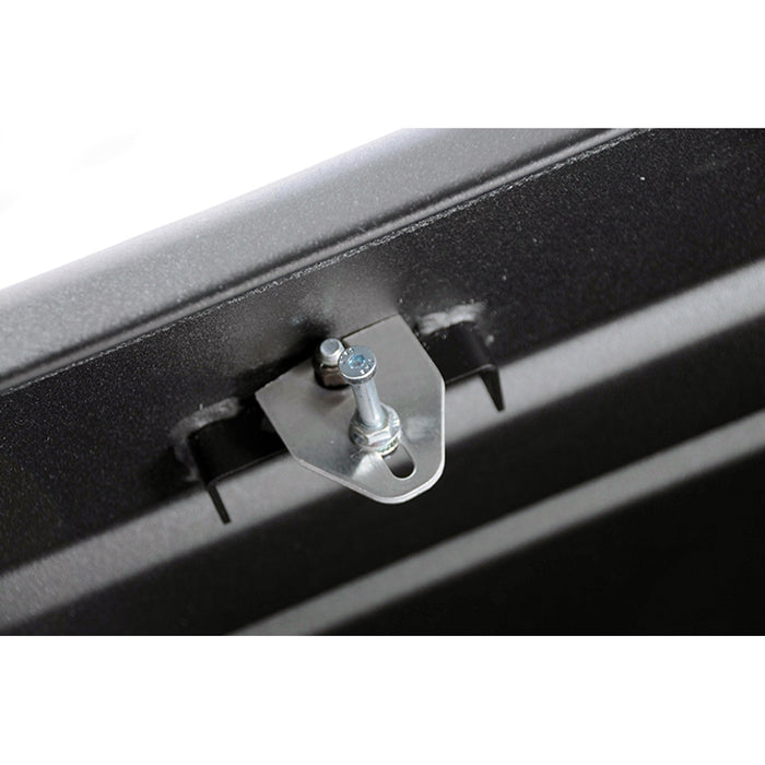 Dee Zee 92-Gal Steel Black Toolbox Combo Auxiliary Transfer Tank Model DZ92647XSB