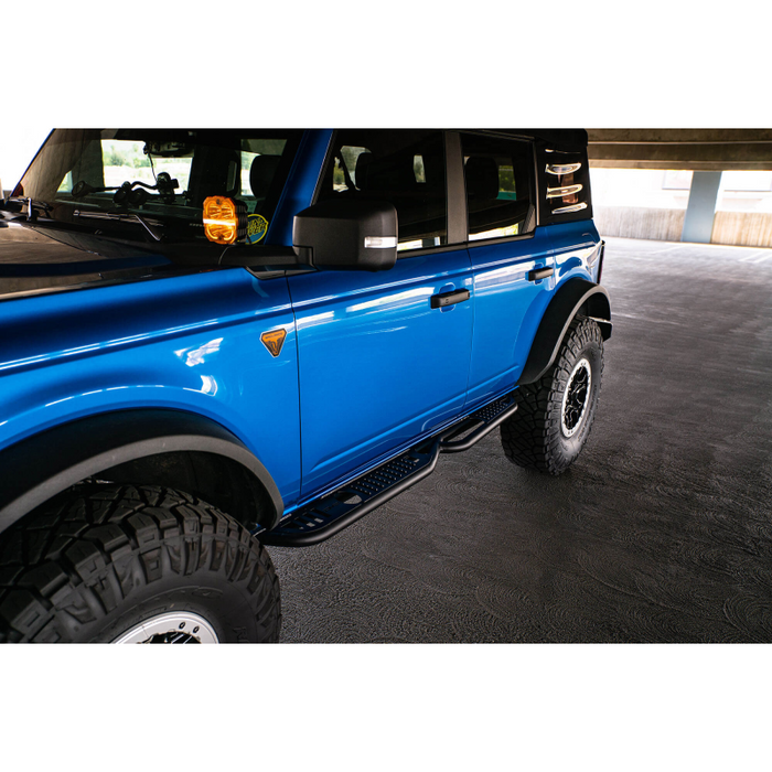 DV8 Offroad 4-Door OE Plus Series Running Boards Model SRBR-02