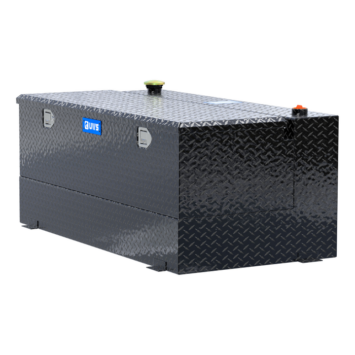 UWS Gloss Black 100-Gallon Combo Aluminum Transfer Tank Model TT-100-CB-B