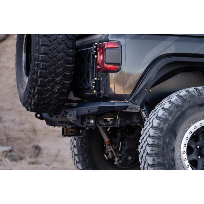 DV8 Offroad 2018-2025 Jeep Wrangler JL JLU DV8 Offroad Spec Series Rear Bumper Model RBJL-09