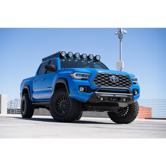Rago Fabrication 2016-2023 Toyota Tacoma Center Mount Winch Front Bumper w/ Top Hoop Model F6804022001NA