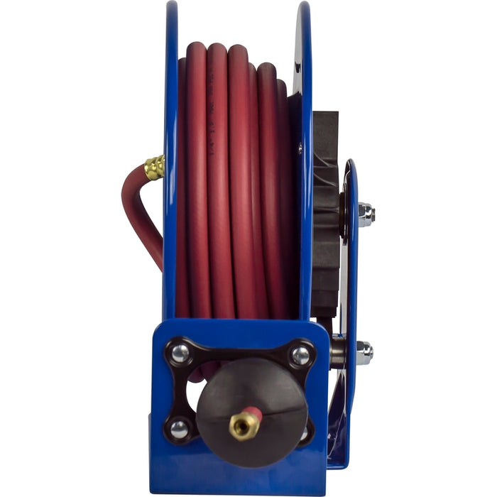 Coxreels LG Series Compact Spring Driven Hose Reel 1/4 in. x 15 ft. - Hose Included 300 PSI Model LG-LP-115