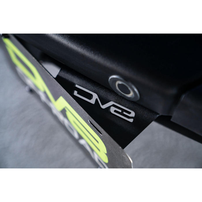 DV8 Offroad 2021-2026 Ford Bronco Factory Front Bumper License Relocation Bracket Model LPBR-02