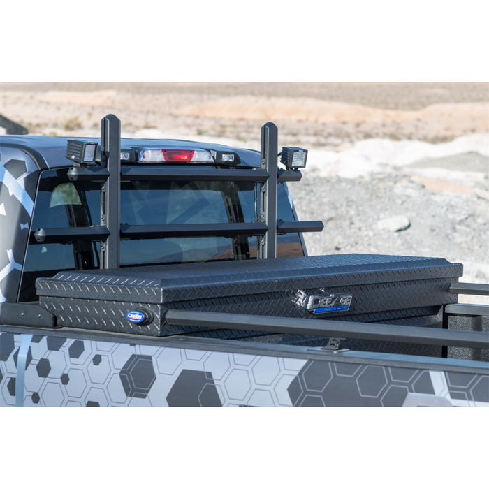 Dee Zee Aluminum Hex Cab Rack Black Model DZ95251TB
