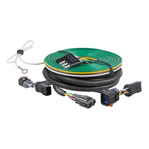 CURT Custom Towed-Vehicle RV Wiring Harness for Dinghy Towing, Fits Select Jeep Compass Model 58938