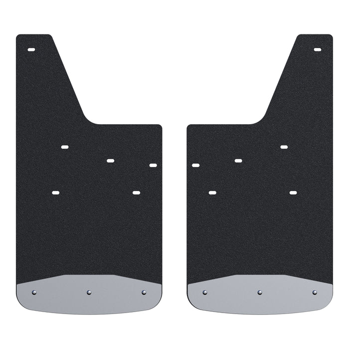 Luverne Rear 12" x 23" Rubber Mud Guards, Select Silverado, GMC Sierra HD (2 Flaps) Model 251451