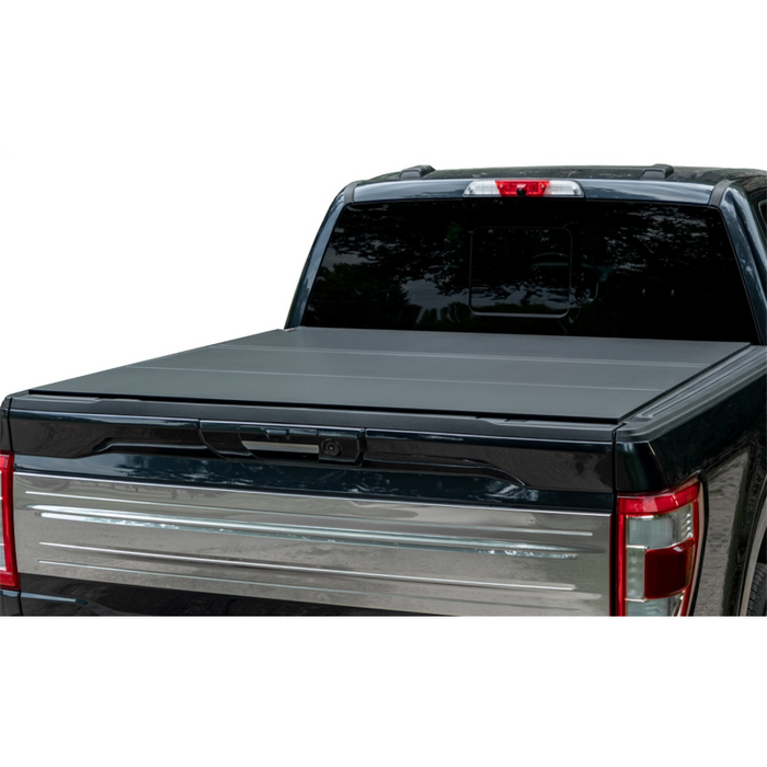 Access LOMAX™ Hard Tri-Fold Cover Carbon Fiber Finish Single Rail Model B5030019