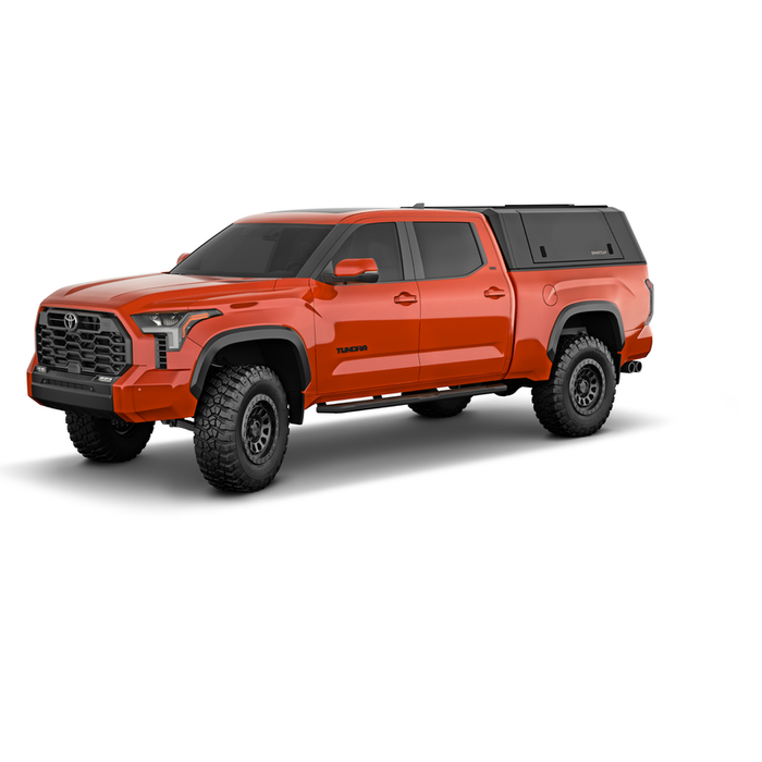 SmartCap Matte Black Truck Bed Cap EVOa Adventure Series w/ Vertical Locks Model EA1311-MB
