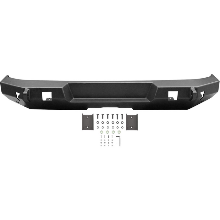 Westin WJ2 Rear Bumper Steel Textured Black Model 59-82005