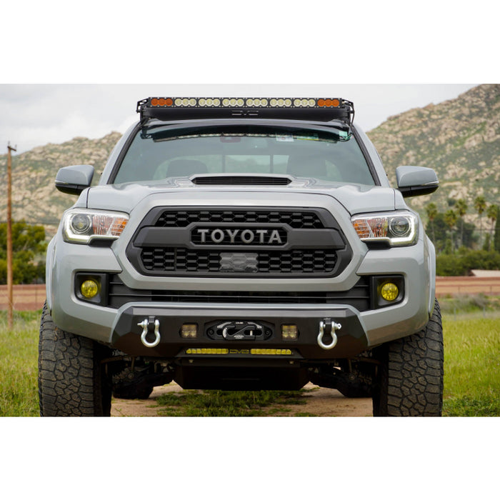 DV8 Offroad 2016-2023 Toyota Tacoma Centric Winch Front Bumper Model FBTT1-06