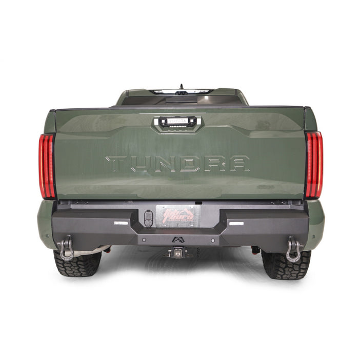 Fab Fours Premium Rear Bumper; Bare; Model TT22-W5451-B — Elite Truck