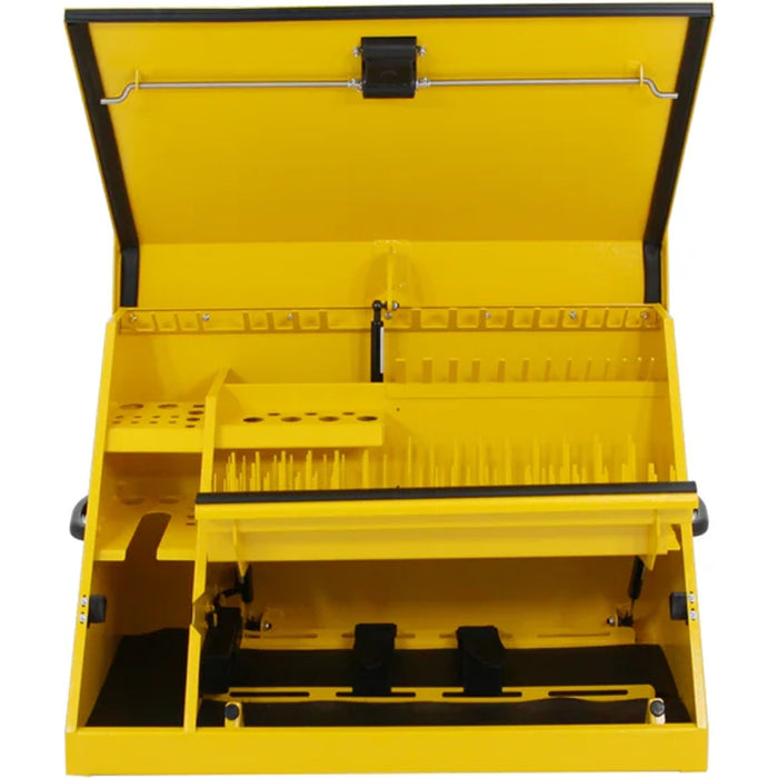 Montezuma 30 x 15 In. Steel Dewalt Triangle® Toolbox Yellow Top Mount Toolbox DXTB30YY