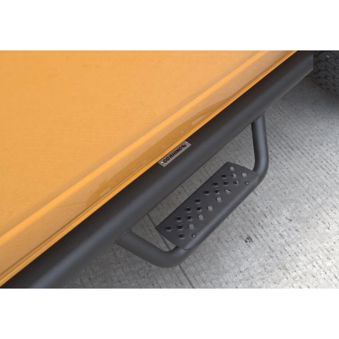 Go Rhino Dominator Xtreme D2 Side Steps with Rocker Panel Mounting Bracket Kit Model D224131T