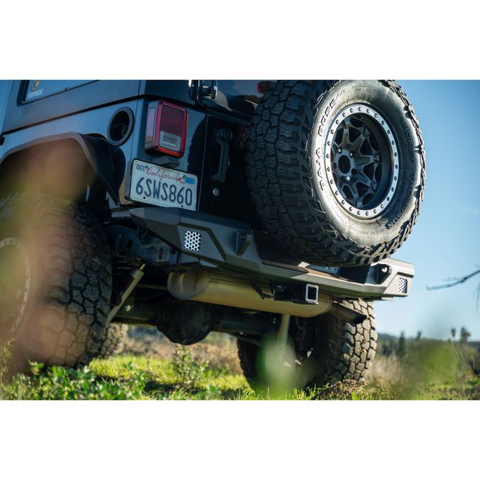DV8 Offroad 2007-2018 Jeep Wrangler JK JKU Fs-7 Series Rear Bumper Model RBJK-12