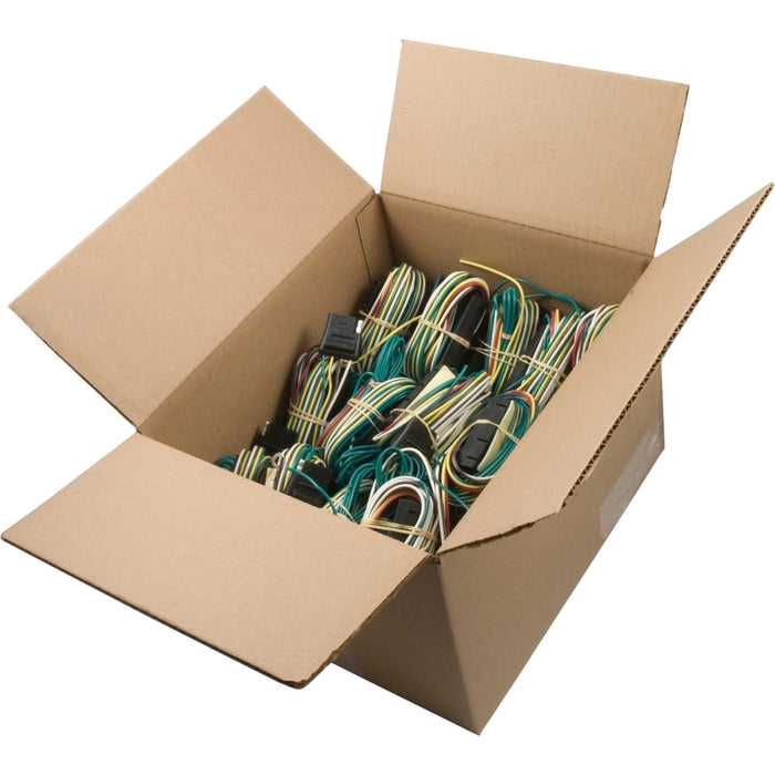 CURT Weather-Resistant Powered 3-to-2-Wire Splice-in Trailer Tail Light Converters, 4-Pin Wiring Harness, 30-Pack Model 56497
