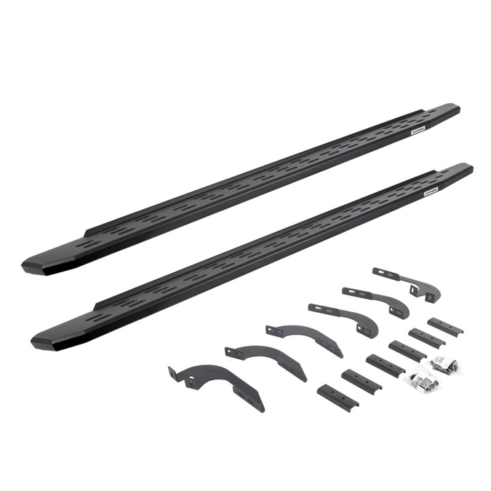 Go Rhino RB30 Running Boards with Mounting Bracket Kit Double Cab Only Model 69642987PC