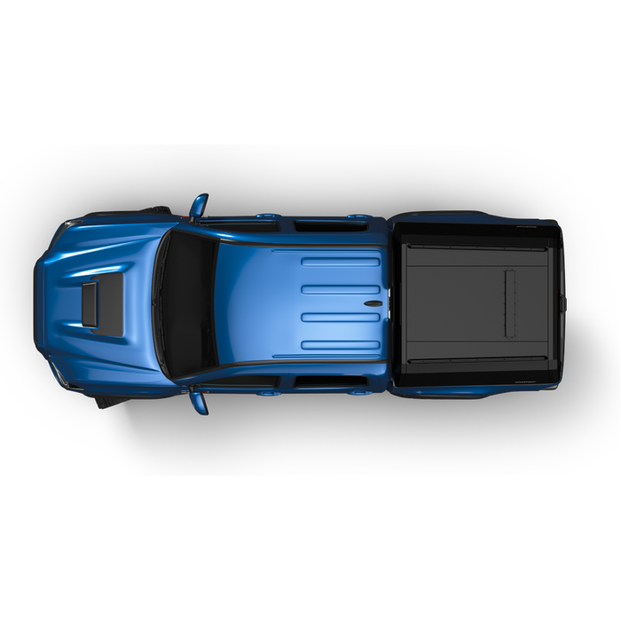 SmartCap Matte Black Truck Bed Cap EVOh Hatchback Series w/ Vertical Locks Model EH1316-MB