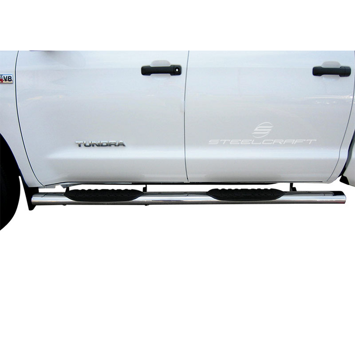 Steelcraft 5in. Oval Stainless Steel Step Nerf Bars Model 433129