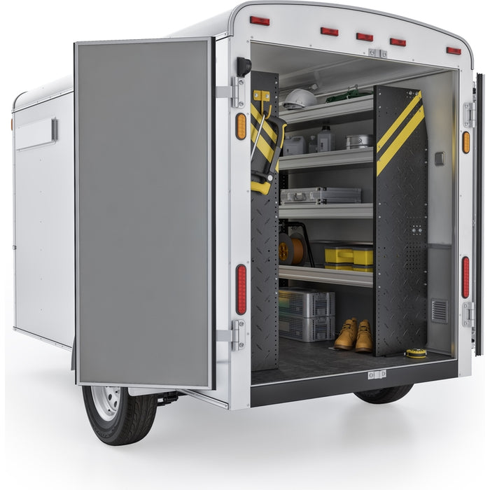 Ranger Design Contractor Van Shelving Package for 14' Box Truck - Enclosed Trailer Model BTL-10