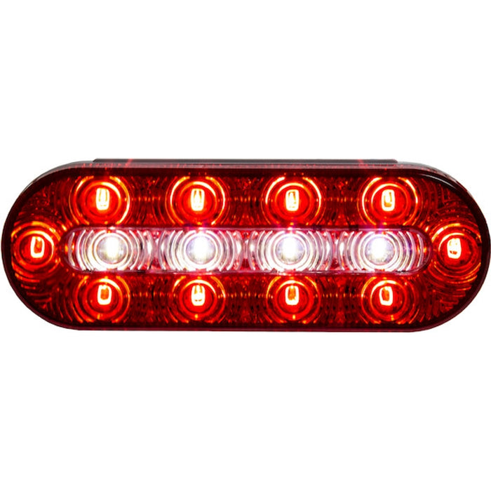 Buyers Products 6 Inch Oval LED Combination Stop/Turn/Tail and Backup Light Model 5626131