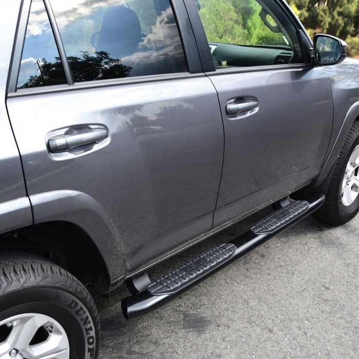 Westin PRO TRAXX 5 Oval Step Nerf Bars Black Steel Model 21-53835