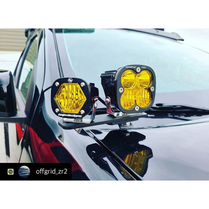 Rago Fabrication Ditch Light Bracket Extensions - Pair Model RACCDITEXT