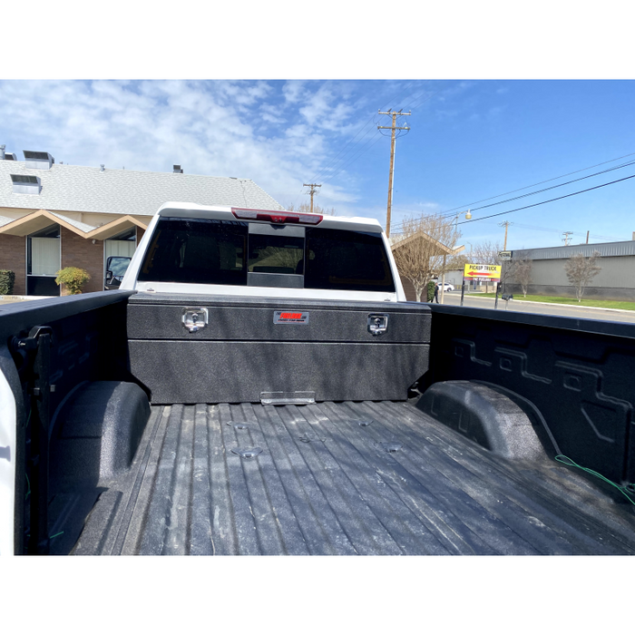 The FuelBox Tank and Tool Box Combo 57 Gallon 1" Taller Toolbox Smooth & Sprayed Finish Model FTC60BMS