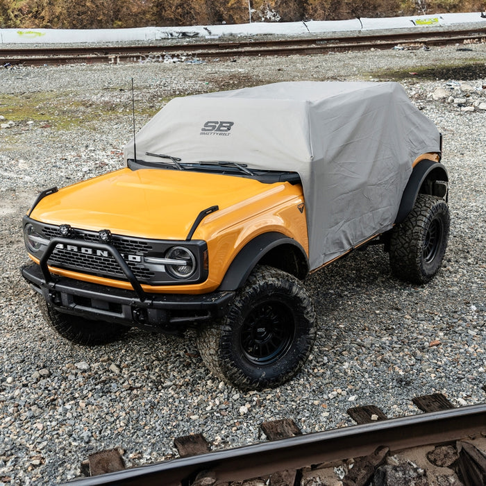 Smittybilt Cab Cover w/ Door Flaps - Gray (21+ Bronco 2-Door) Model 2080