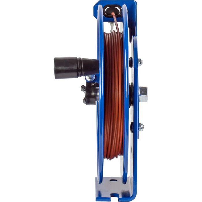 Coxreels SDH Series Hand Crank Static Discharge Stainless Steel Cable Reel 200 ft. - Hose Included Model SDH-200-1