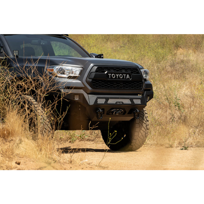 DV8 Offroad 2016-2023 Toyota Tacoma Mto Series Winch Front Bumper Model FBTT1-07