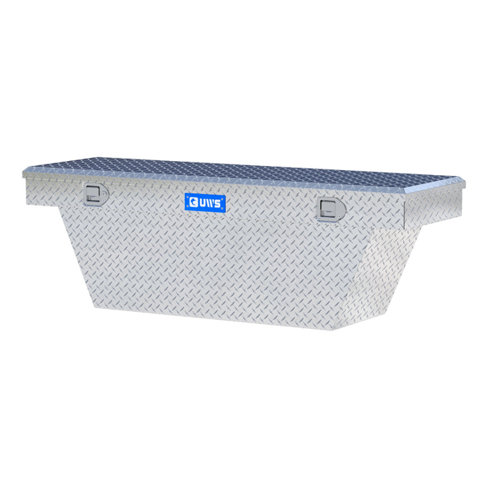 UWS 63" Deep Angled Crossover Truck Tool Box (LTL Shipping Only) Model TBSD-63A