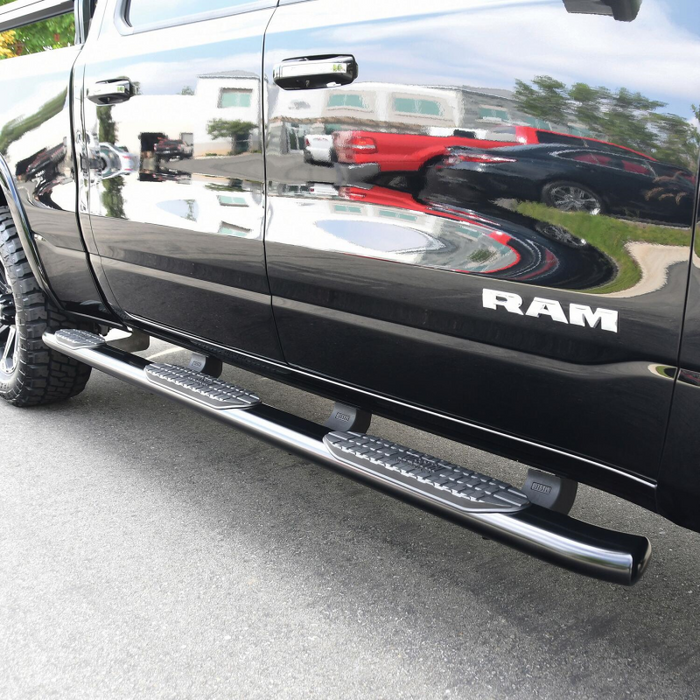Westin PRO TRAXX 5 Oval Wheel to Wheel Step Nerf Bars Black Model 21-534705