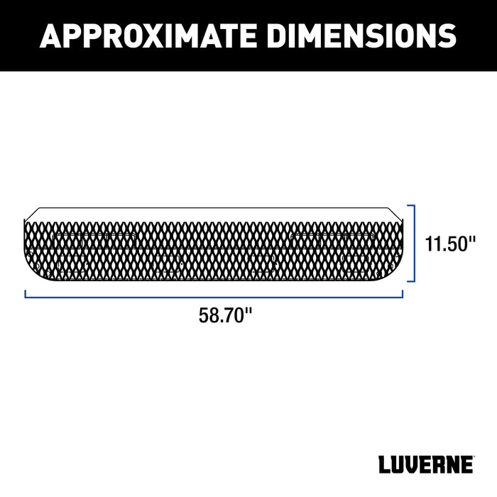 Luverne Impact Shock-Absorbing Cargo Van Rear Bumper Guard Step, Fits Select Ram ProMaster 1500, 2500, 3500 Model 415358-571503