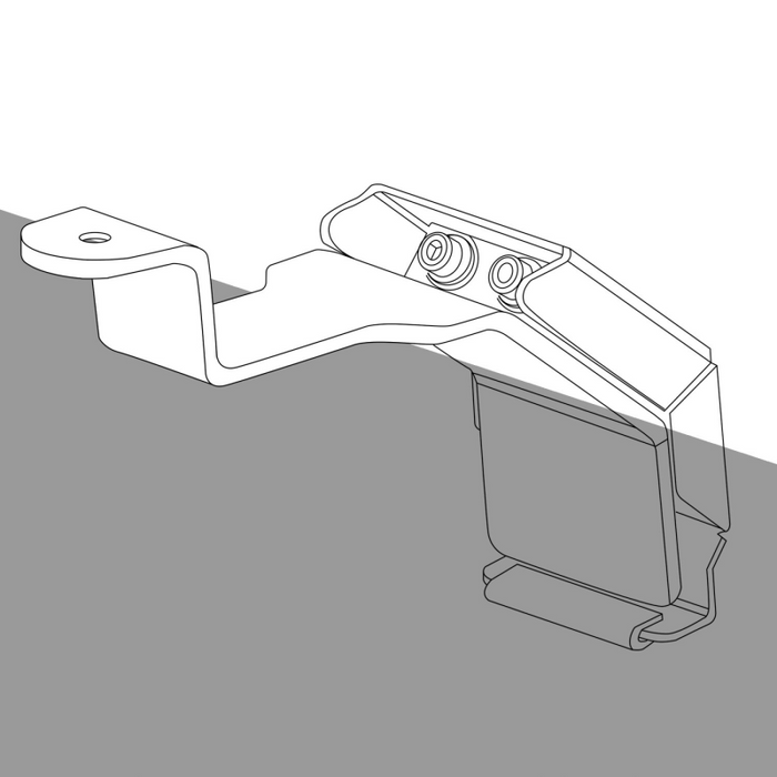 Go Rhino SRM Rack Mounting Kit Gutter Mount 4 PCS Model 5910010T