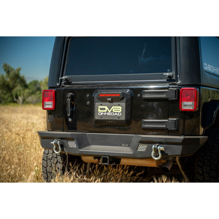 DV8 Offroad 2007-2018 Jeep Wrangler JK JKU Spare Tire Delete Model TSJK-01