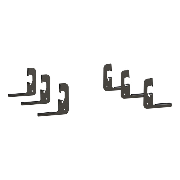 Luverne Regal 7 Black Stainless 78" Oval Steps Select Silverado Tahoe Sierra Yukon Model 277078-400713