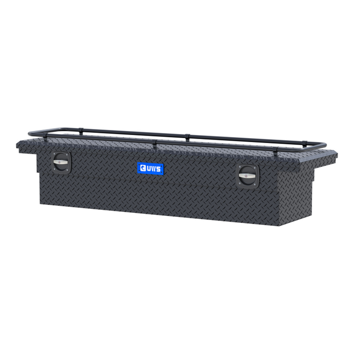 UWS Secure Lock Crossover Truck Tool Box, Low Profile, Rail Model SL-72-LP-MB-R