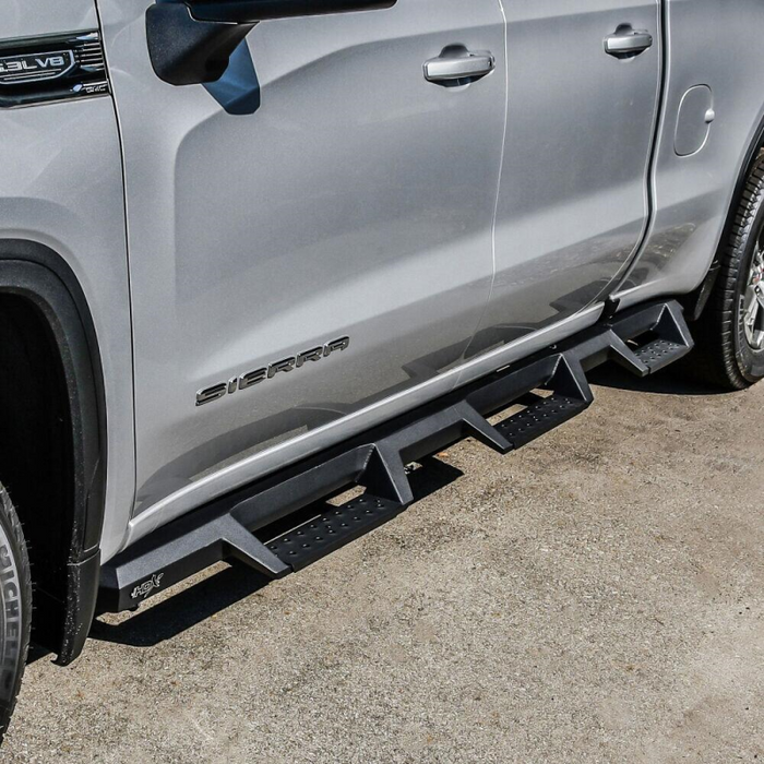 Westin HDX Drop Wheel to Wheel Side Steps Textured Black Steel For Double Cab Model 56-534715