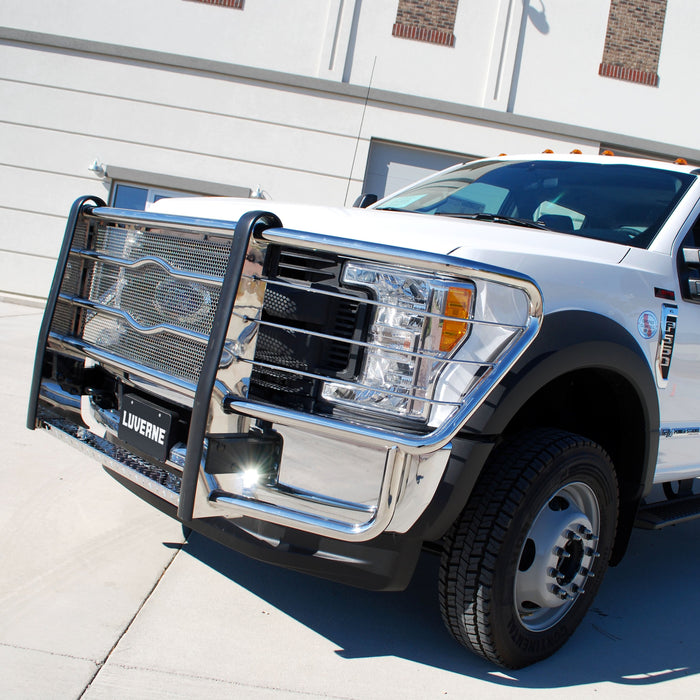 Luverne  Prowler Max Polished Stainless Grille Guard Select Ford F250 F350 F450 F550 Model 311723-321722